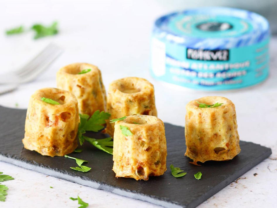 Petits muffins au thon Petits muffins au thon