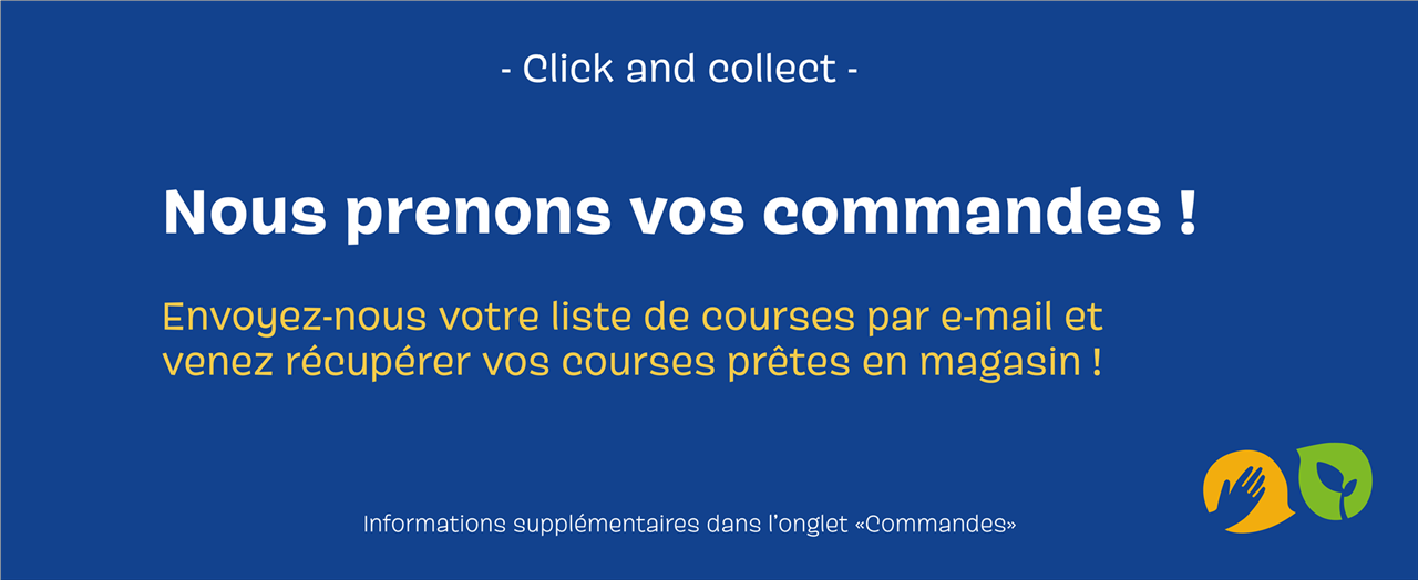 Commande : Click and collect 